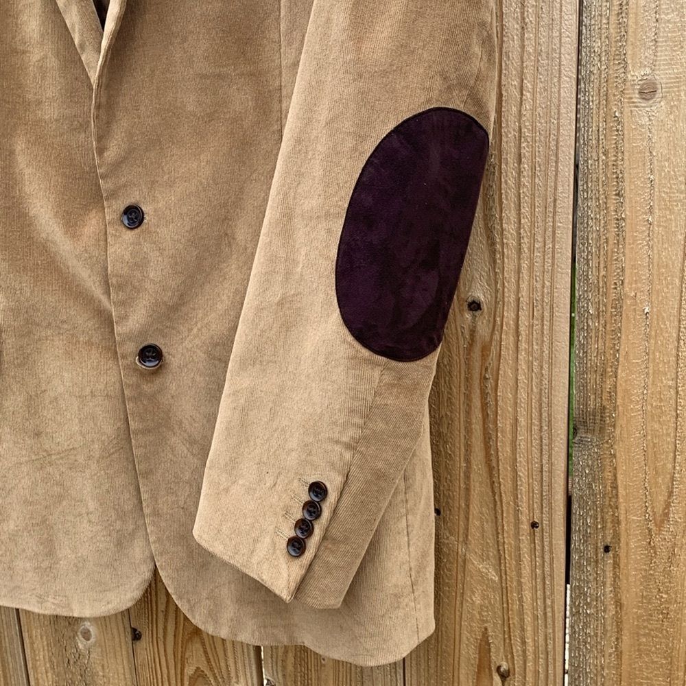 Take 50% OFF- Stafford Corduroy Men’s Classic Fit Sport Coat, Size-44L - Picture 7 of 13